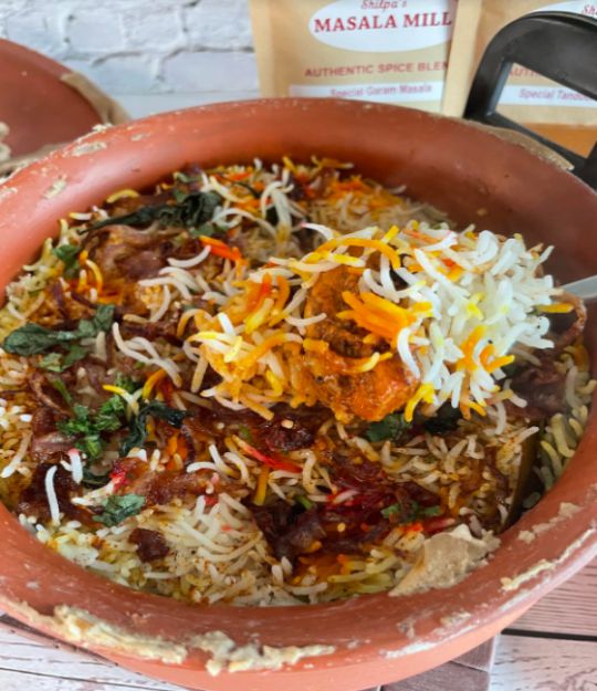 Butter Chicken Biryani