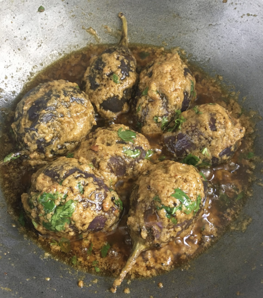 Finished Bharli Vangi