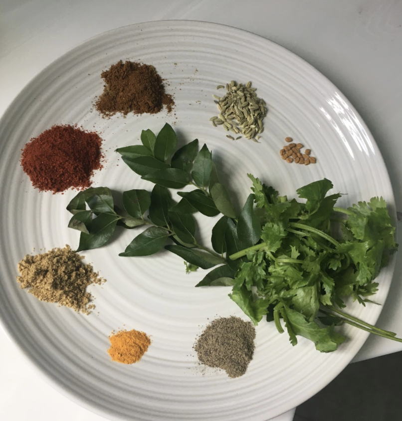 Spices for Kerala Soya Curry
