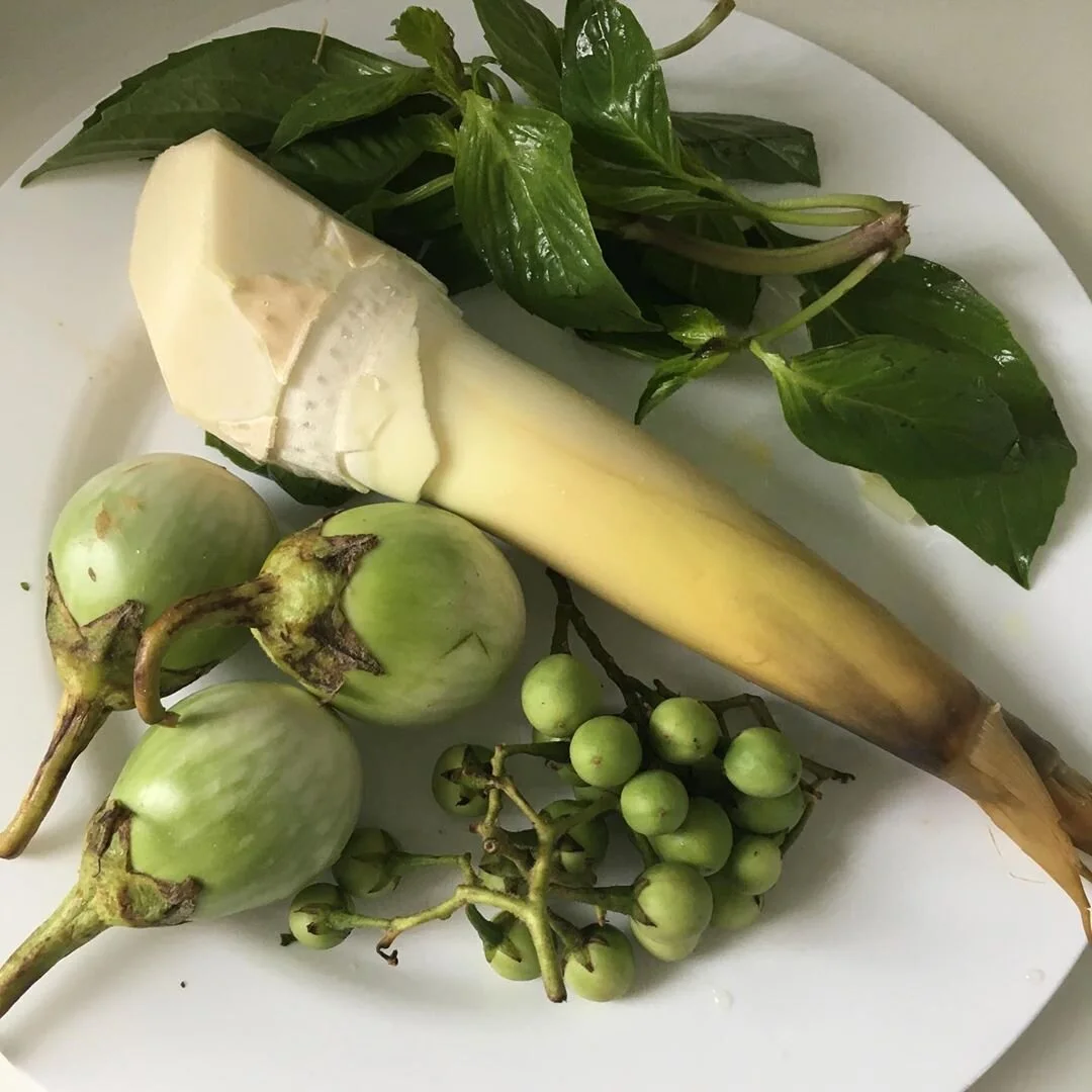 Thai Green Curry Chicken Ingredients