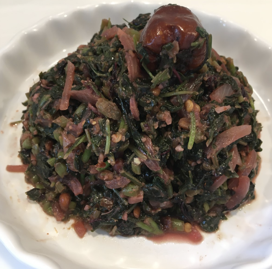 Andhra Style Thotakura Vepudu Ready to Serve