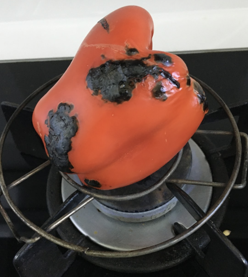 Roasting Bell Pepper