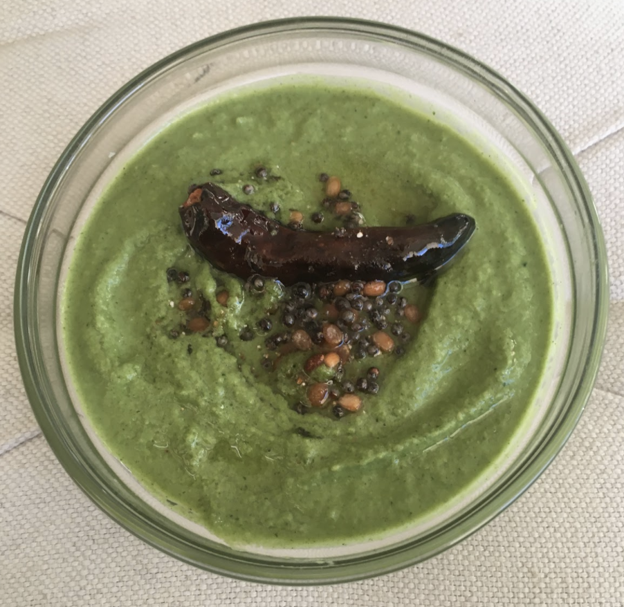 South Indian Pudina Coconut Chutney