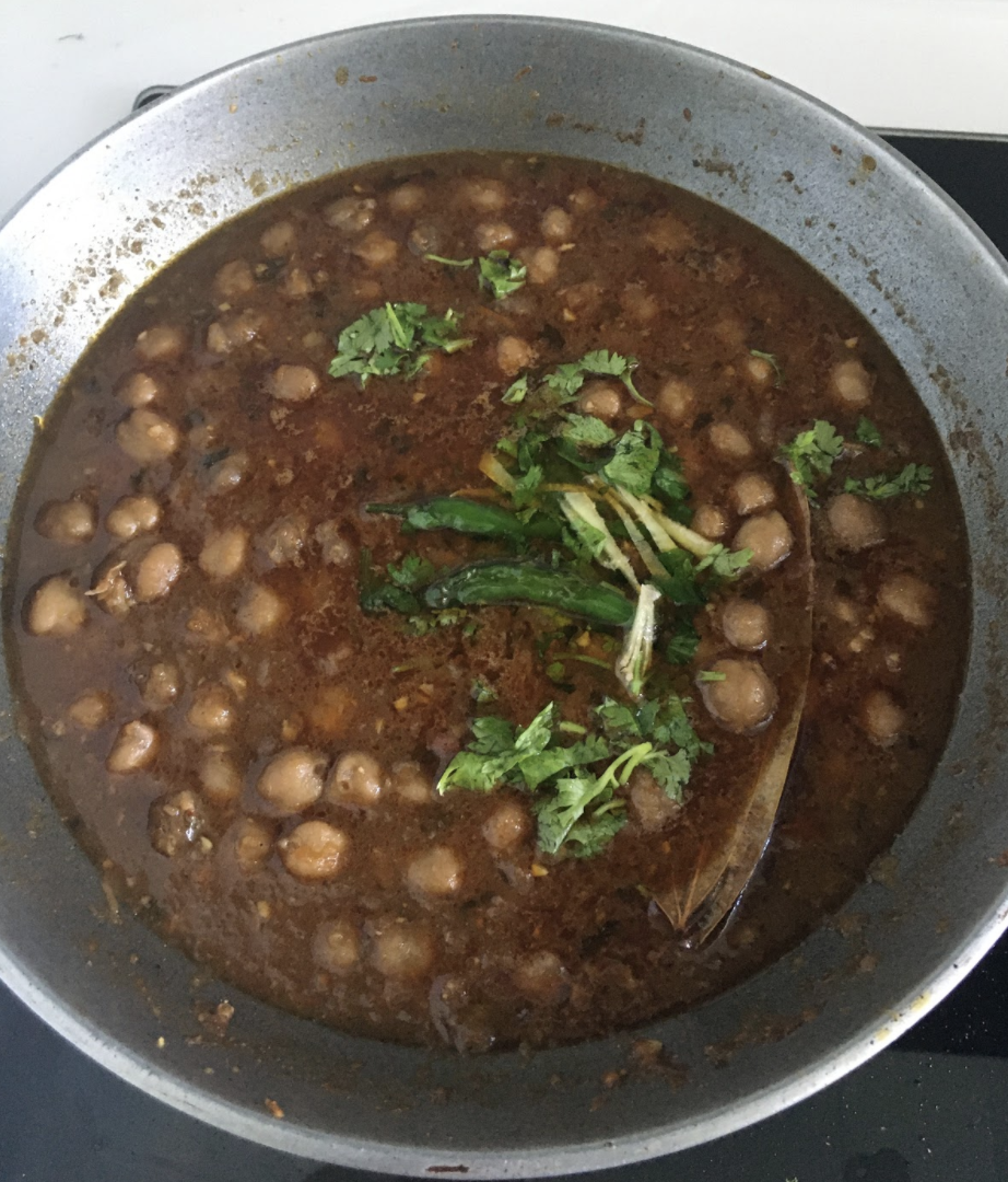 Serve with Bhature