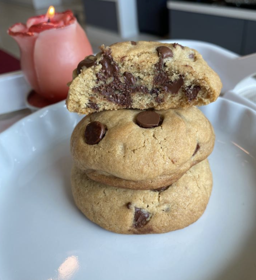 Freshly Baked Chocolate Chip Cookies