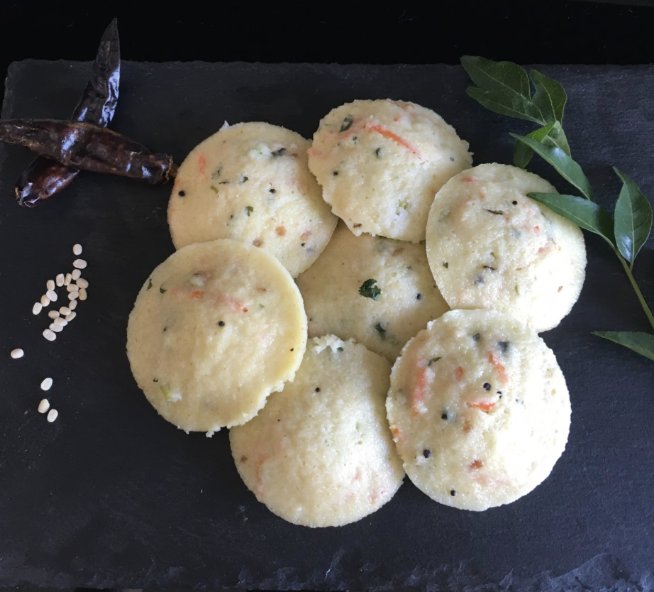 South Indian Rava Idli
