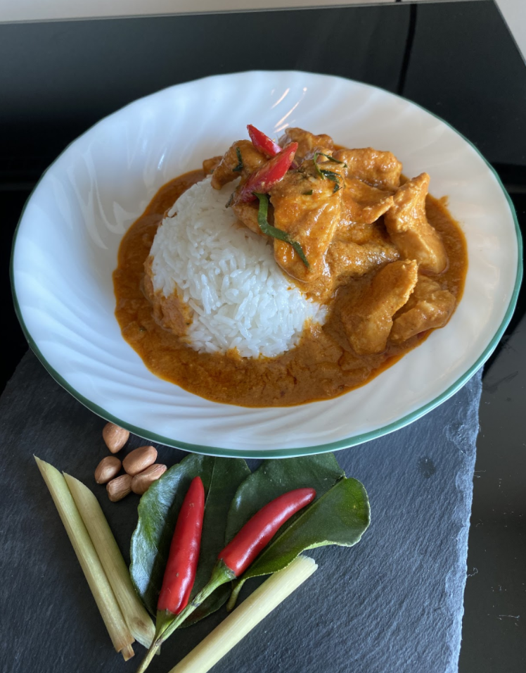 Thai Panang Curry Close Up