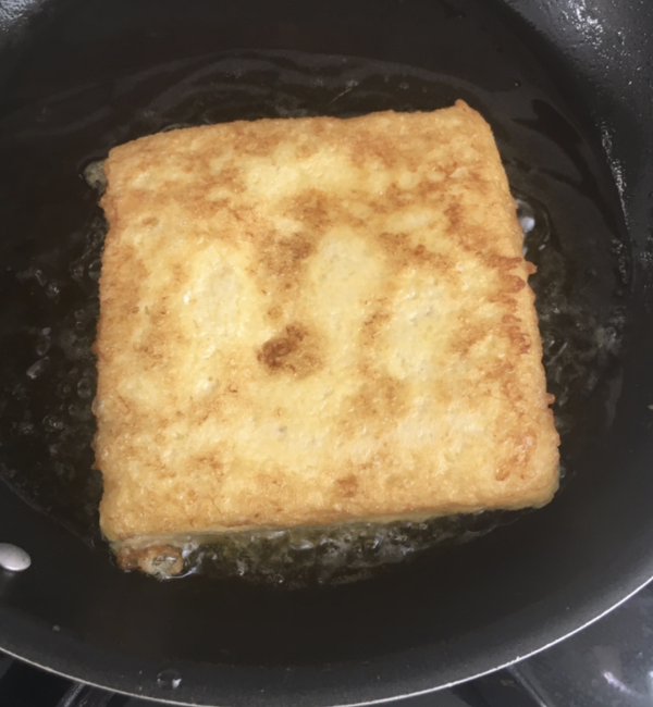    Remove and place on a paper towel    Transfer to a serving plate    Add butter and condensed milk