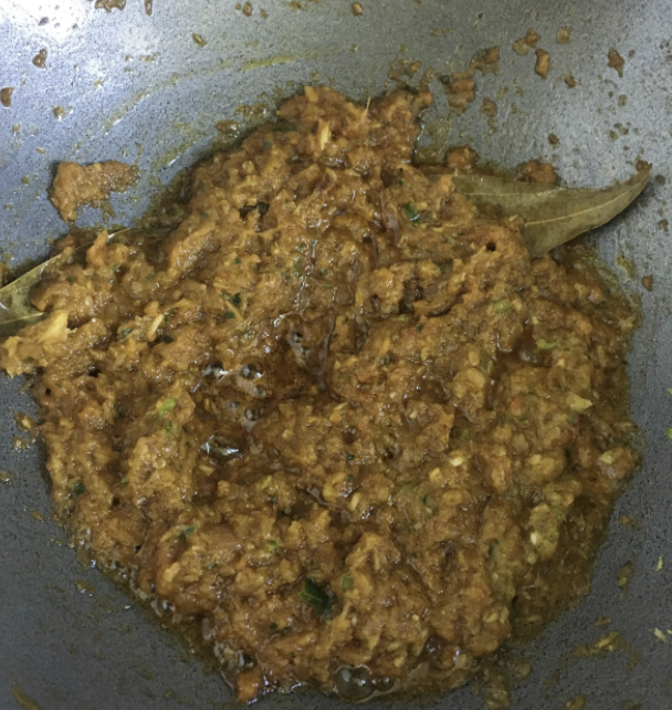 Add the cooked Masoor