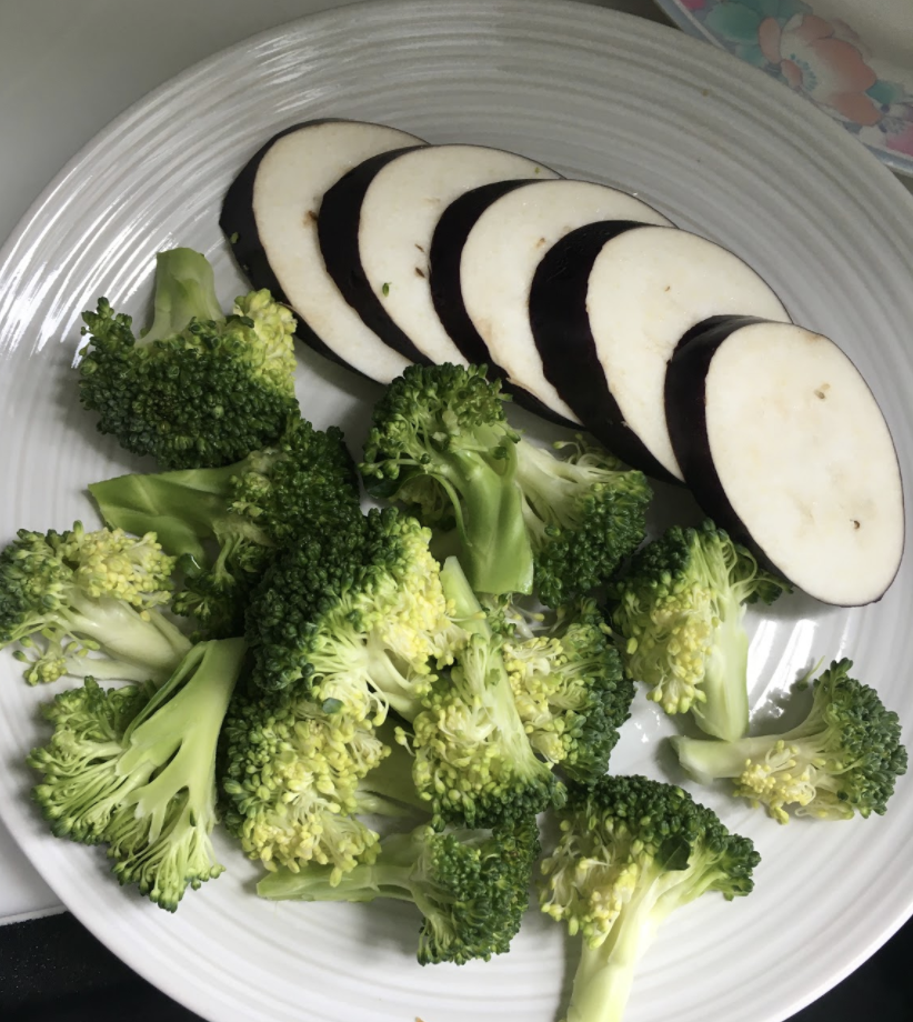 Preparing Broccoli