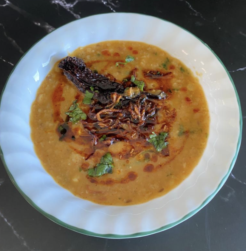 Serve Dal Tadka