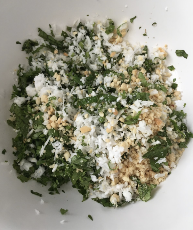 Preparing Masala