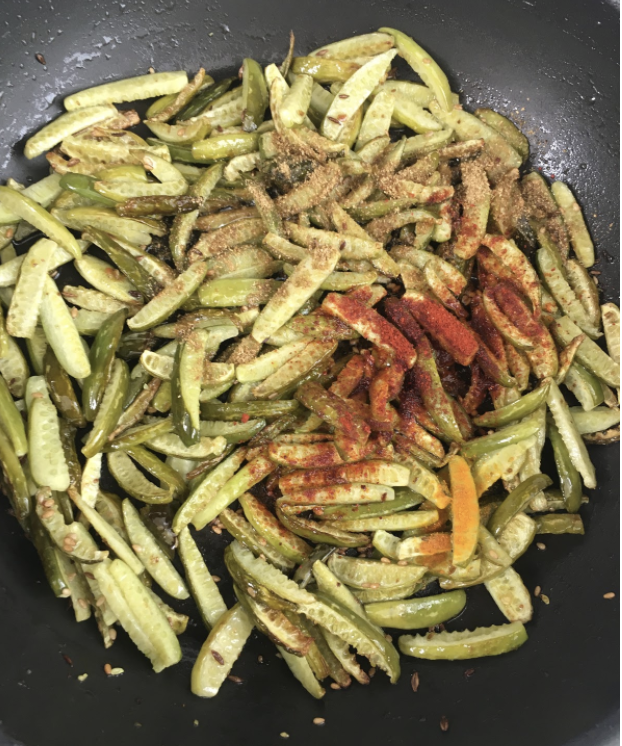 Fry with Spices