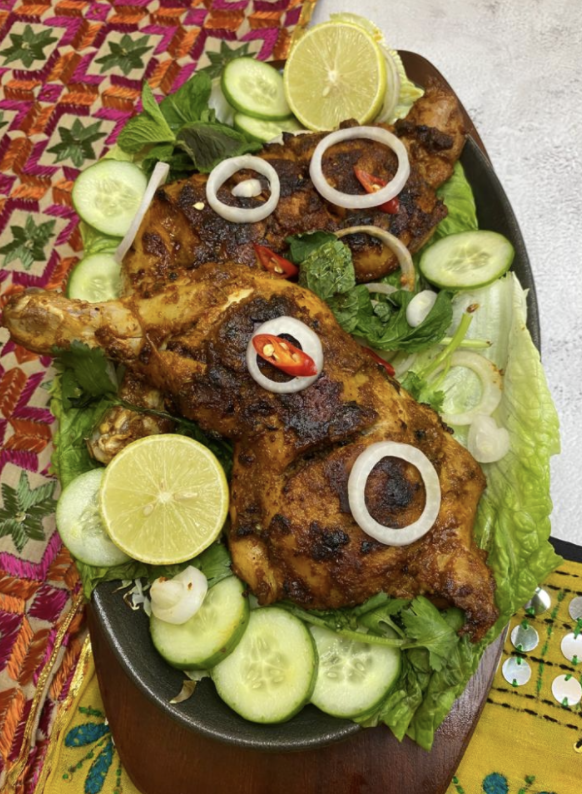 Tandoori Chicken Note