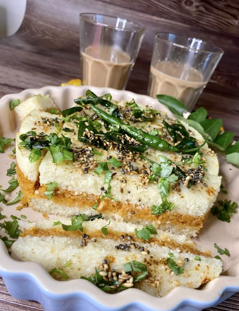 Sandwich Dhokla Ready