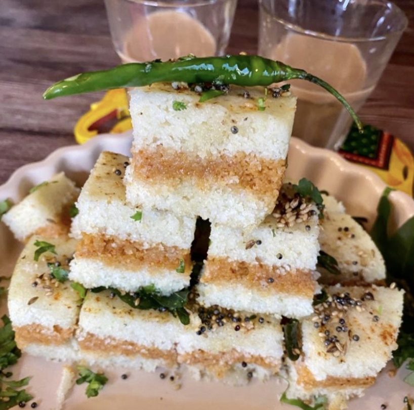 Serve Sandwich Dhokla