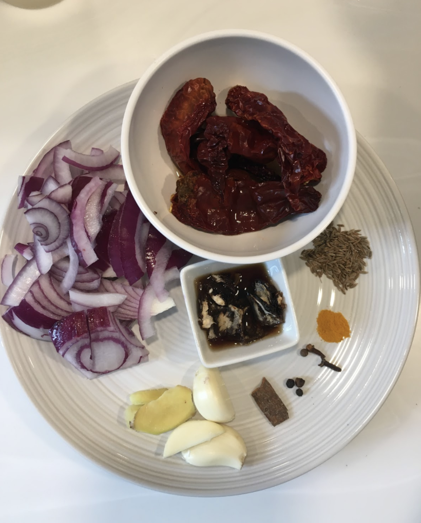 Chicken Vindaloo Ingredients