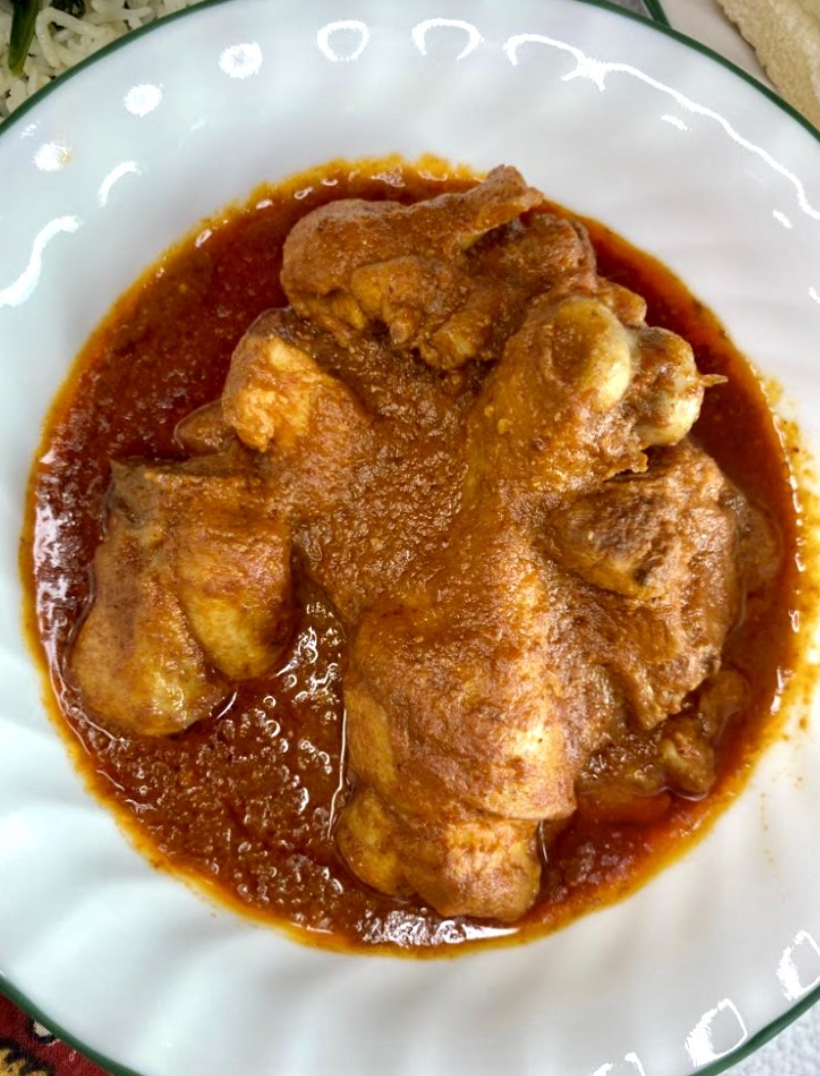 Serve Chicken Vindaloo