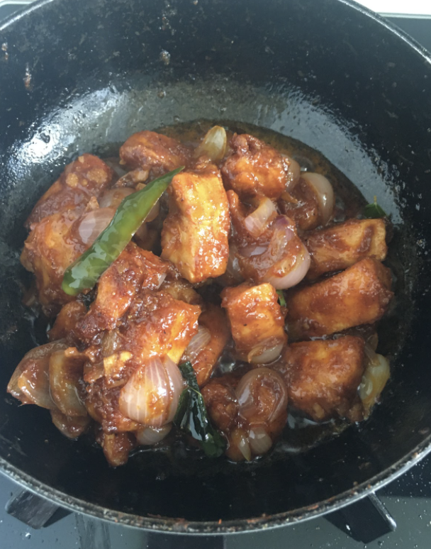 Add Curry Leaves