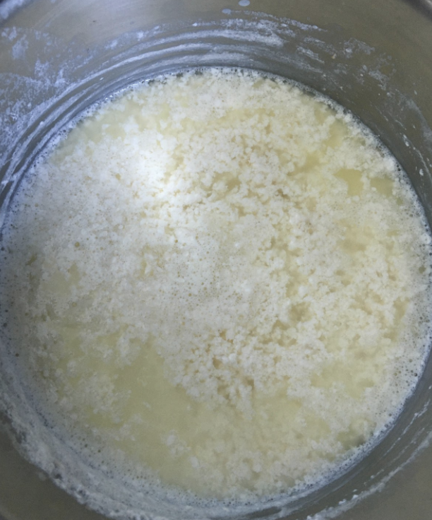 Straining Paneer