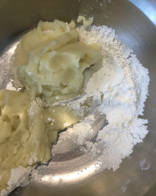 Outer layer dough