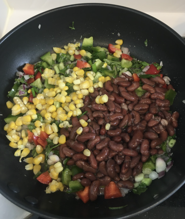 Mash beans