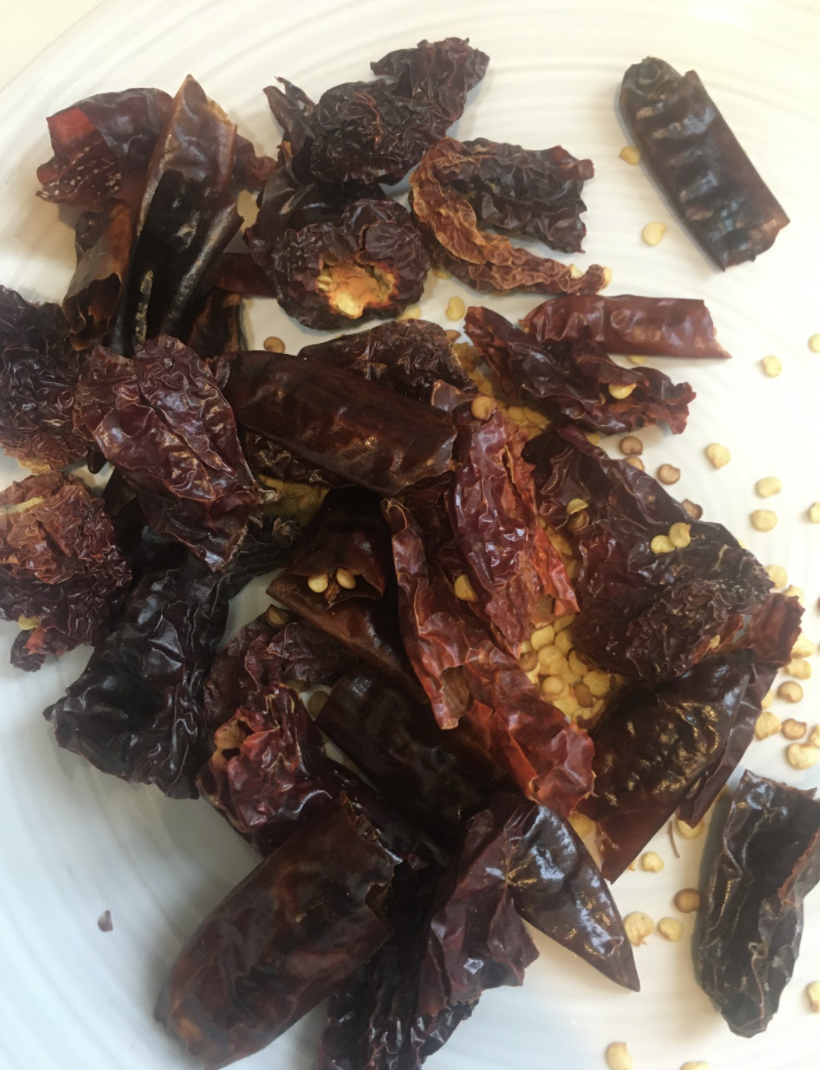 Dry roasting ingredients