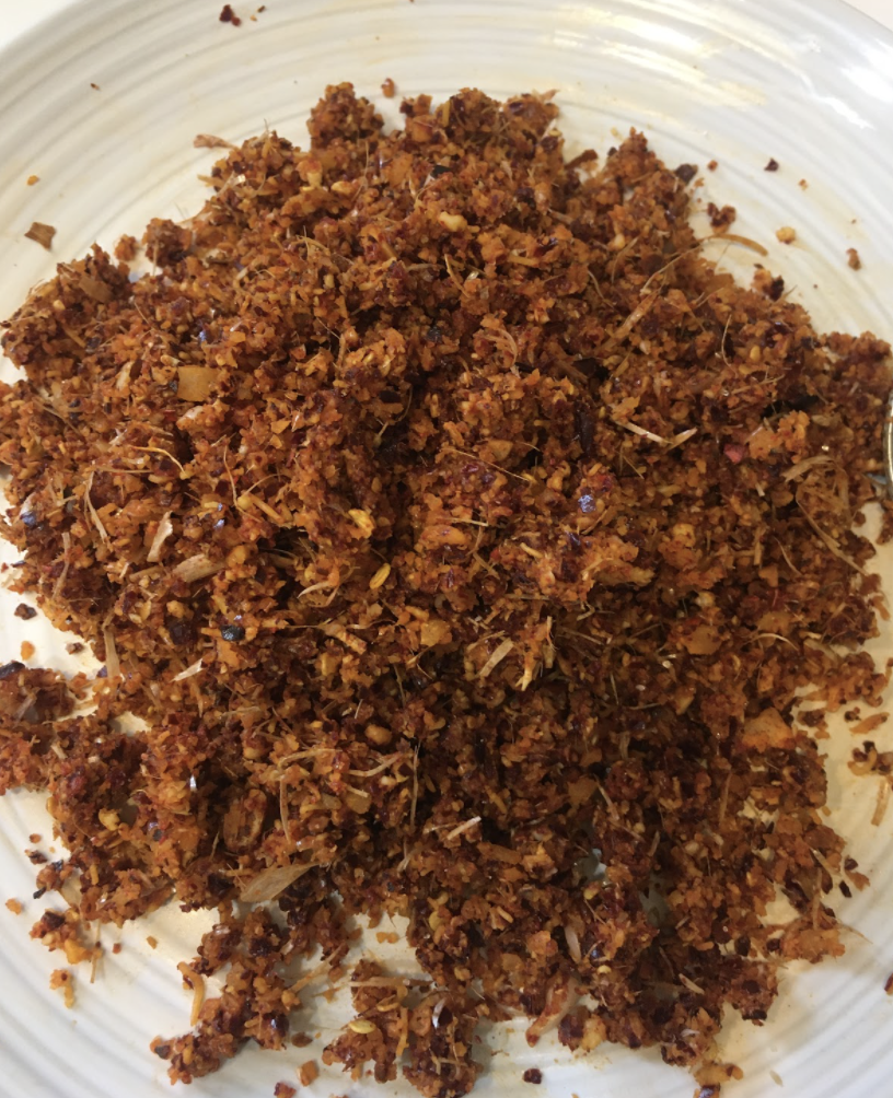 Ready dry garlic chutney