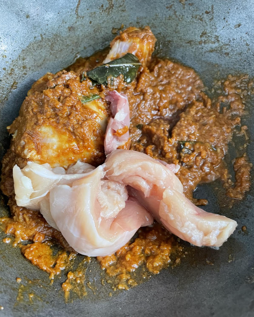 Finish the Chicken Curry