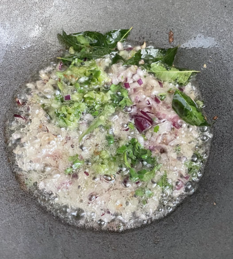 Cook the Tadka
