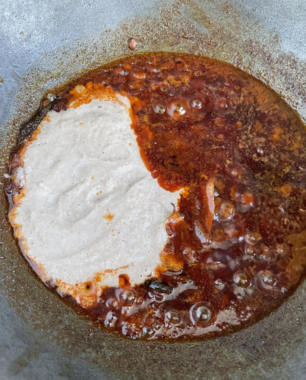Add Blended Black Peas