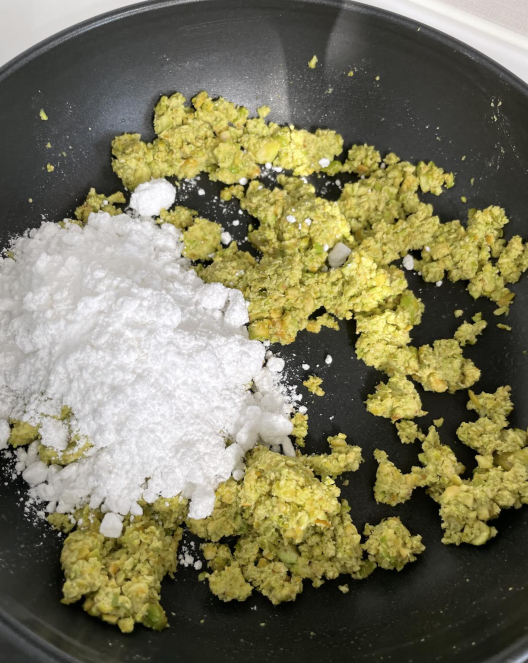 Add Cashew and Milk Powder