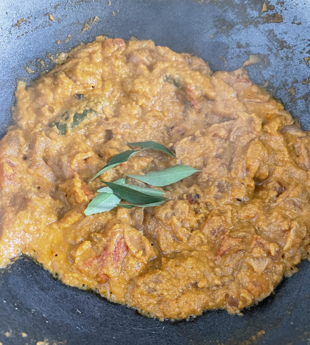 Finish Curry with Tadka