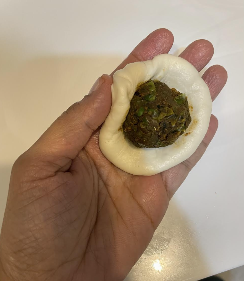 Preparing Kachori Balls