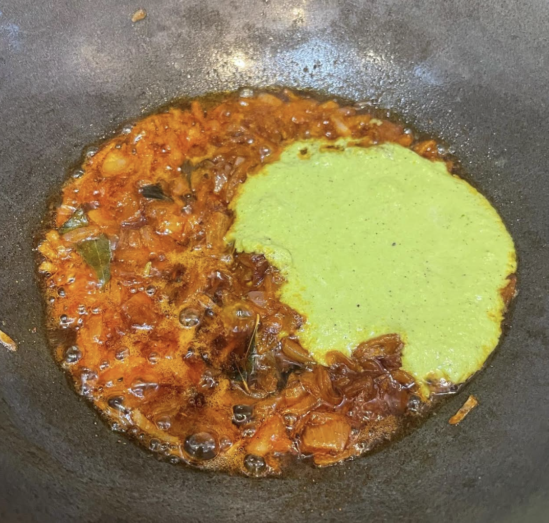 Adding vegetables