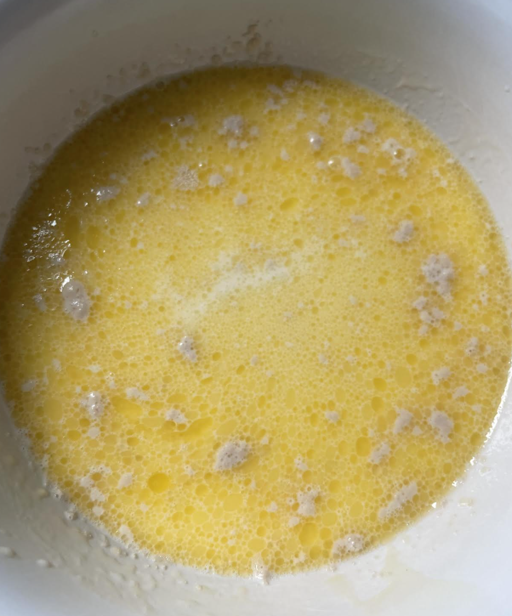 Preparing the dough
