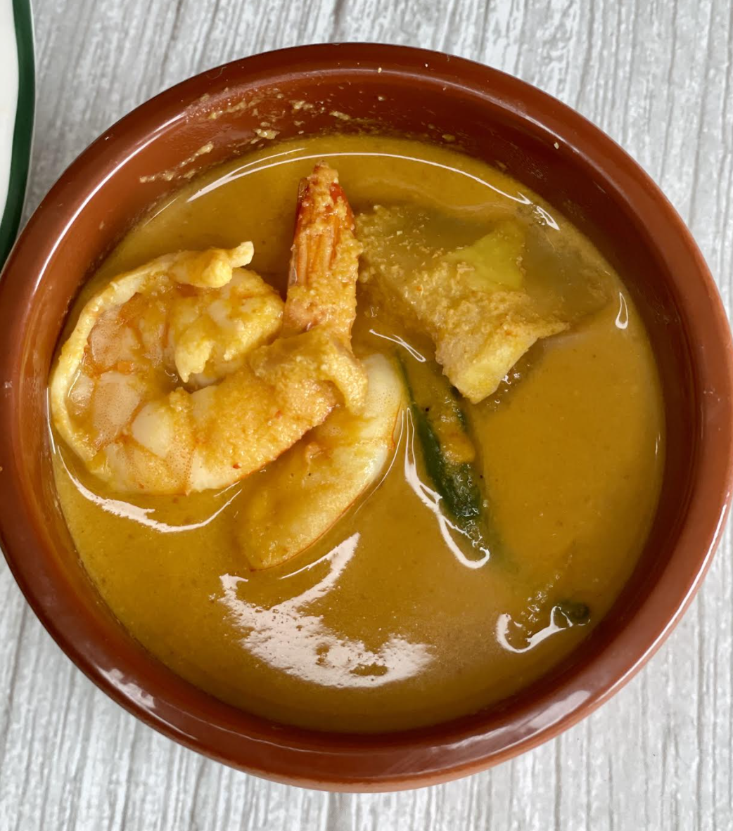 Goan Prawn Curry with Raw Mango