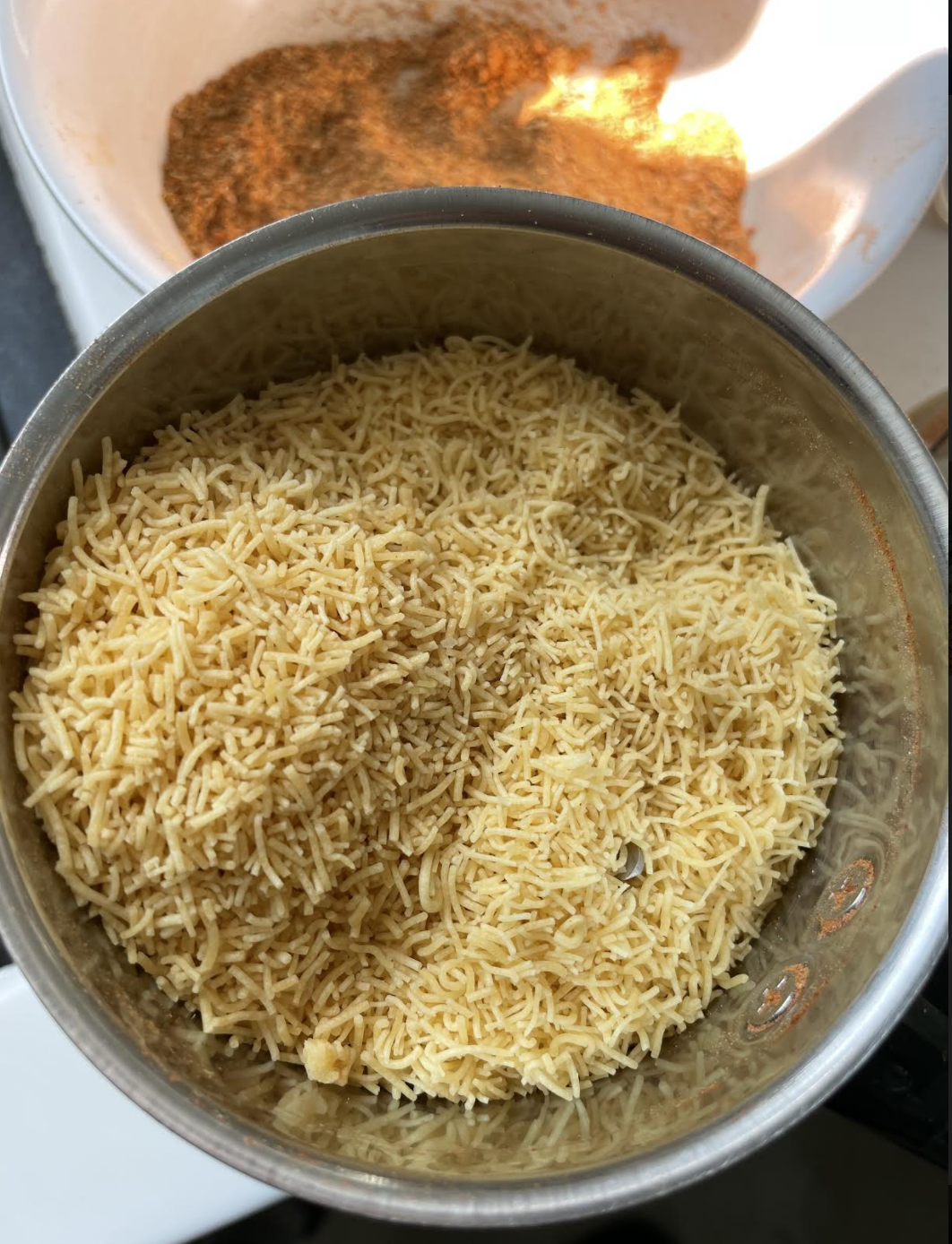 Adding seasoning