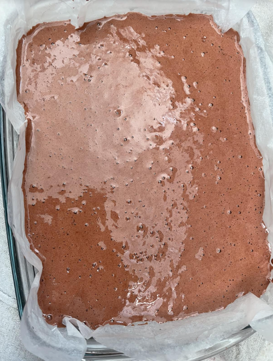 Pouring Milk Syrup into Cake