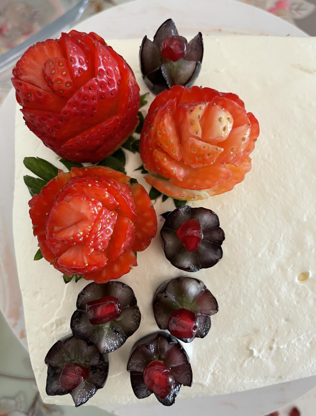 Red Velvet Tres Leches Cake Slice