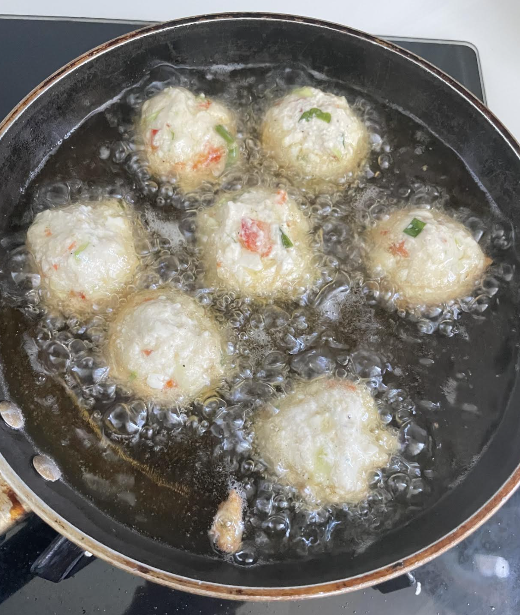 Fried tofu balls