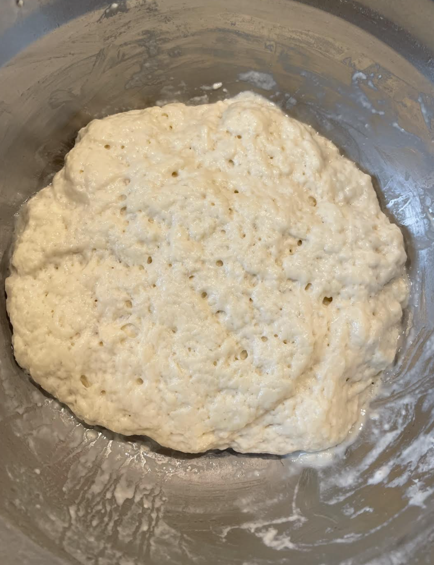 Dividing dough into balls