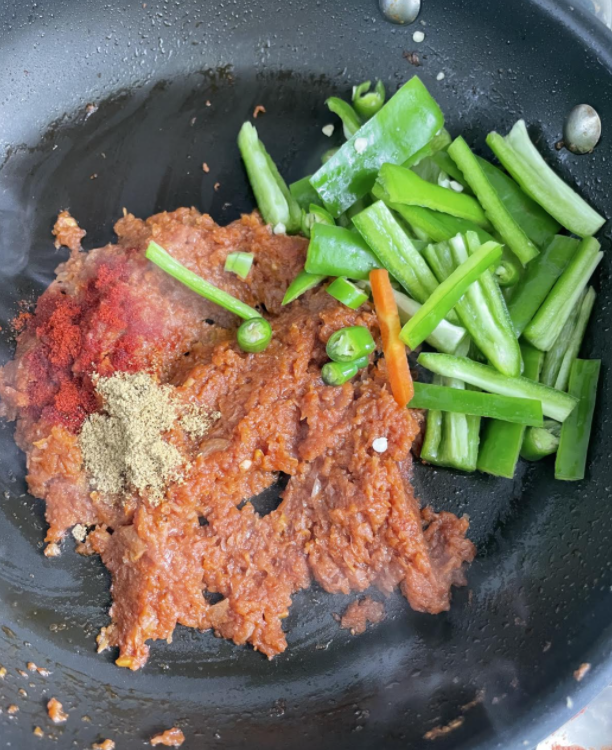 Cooking Vegetables