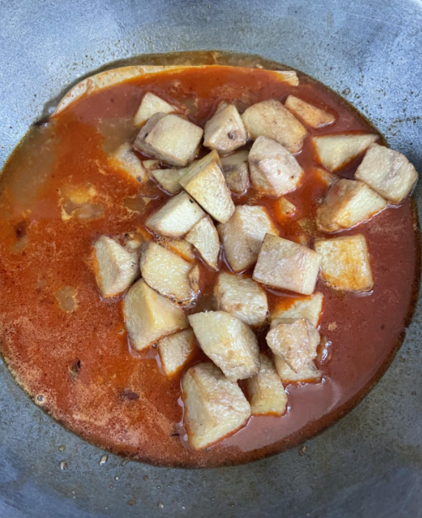 Adding Ground Paste
