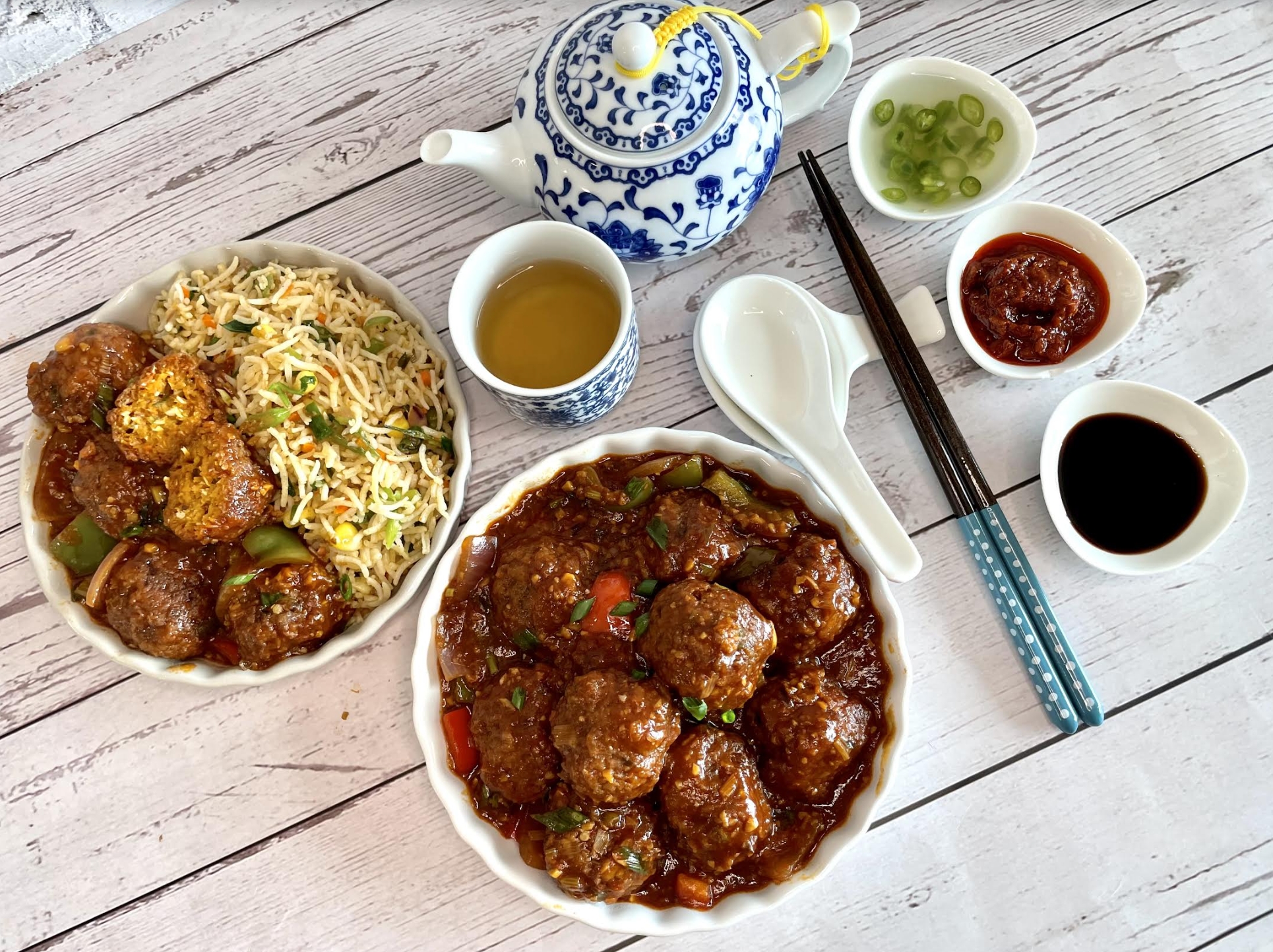Ingredients for Manchurian Balls