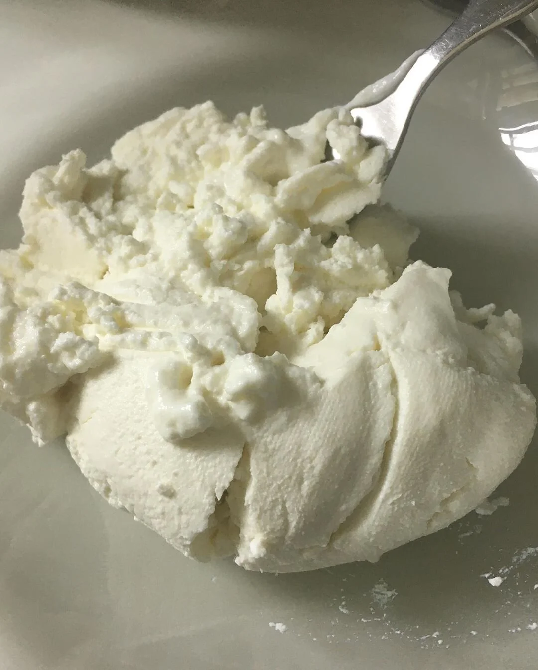 Mixing Rajbhog Shrikhand
