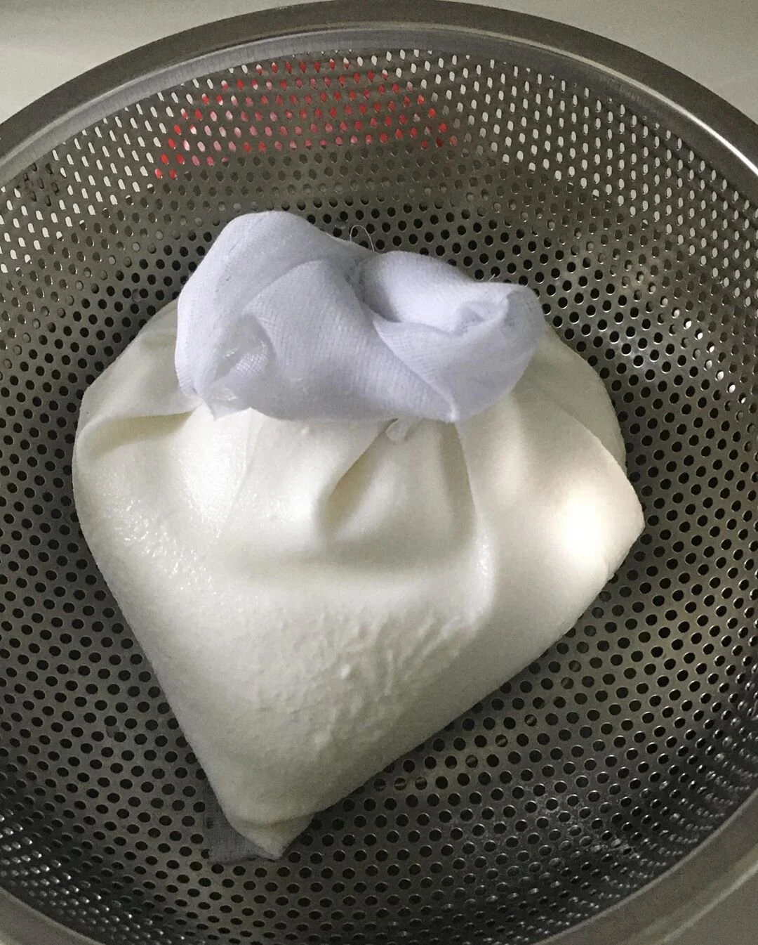 Preparing Hung Curd