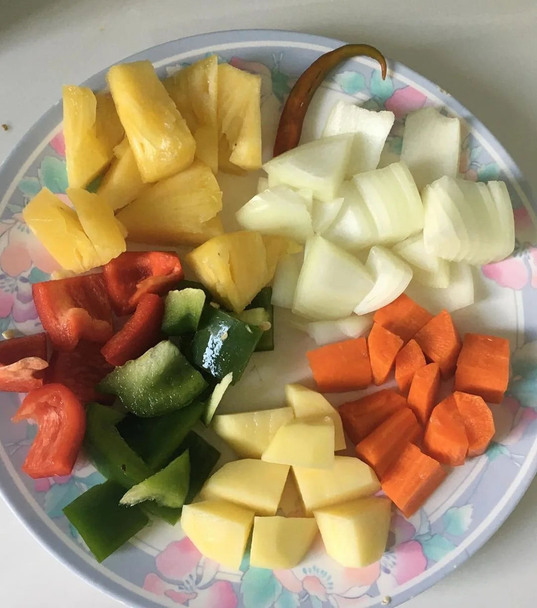 Ingredients for Pininyahang Manok sa Gata