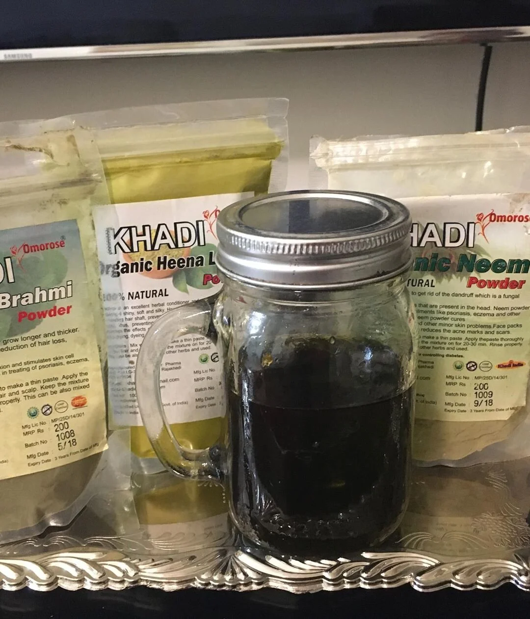 Finished Ayurvedic Hair Oil