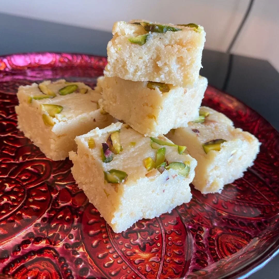Nariyal Barfi Close Up